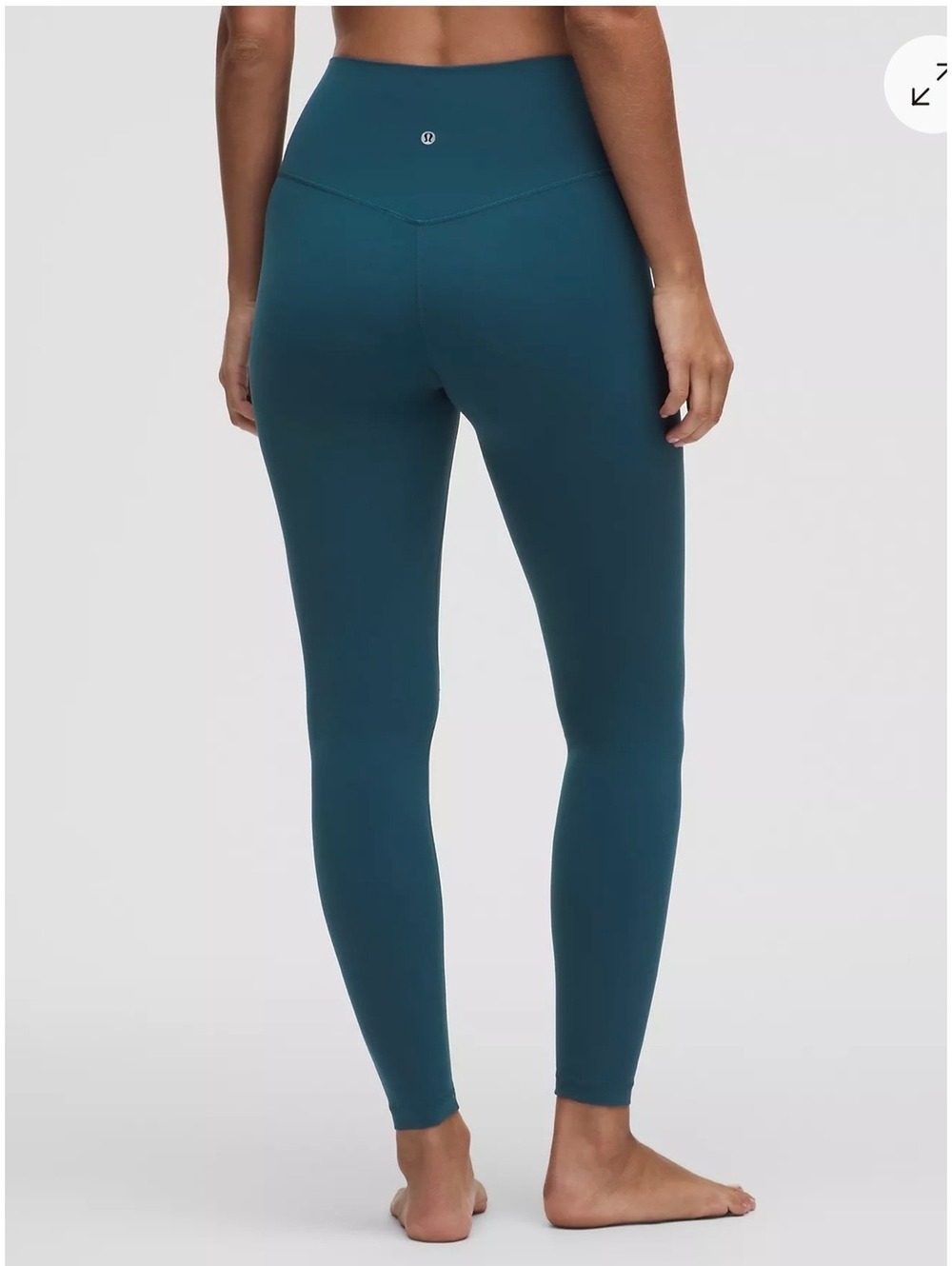 Lululemon Align High-Rise Leggings – Tidewater Teal, Size 6